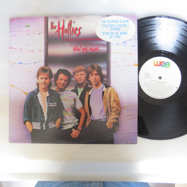 The Hollies-What Goes Around...-VINYL LP-Aussie Press-USED-SHLP_3721