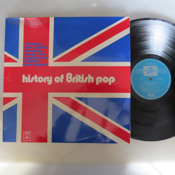 Various-History Of British Pop-VINYL LP-Aussie Press-USED-SHLP_3779