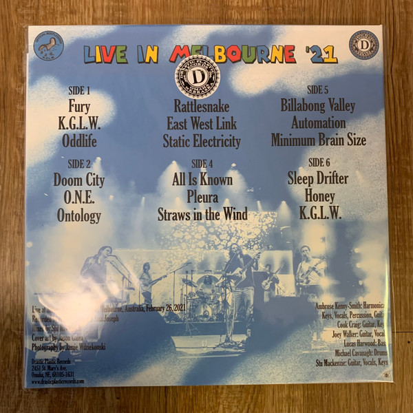 KING GIZZARD AND THE LIZARD WIZARD-Live in Melbourne '21 (3LP Set)-Vinyl LP-Brand New/Still sealed_LAS0723042