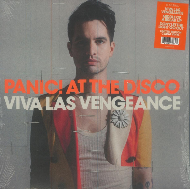 PANIC! AT THE DISCO-Viva Las Vengeance (Neon Coral Vinyl) (Indies)-Vinyl LP-Brand New/Still sealed_LAS0723150