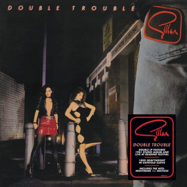 GILLAN-Double Trouble-Vinyl LP-Brand New/Still sealed_LAS0723144