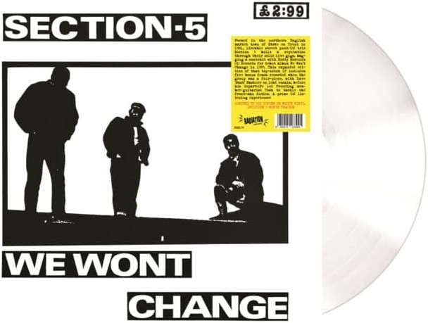 SECTION 5-We Won't Change (White Vinyl)-Vinyl LP-Brand New/Still sealed_LAS0723062