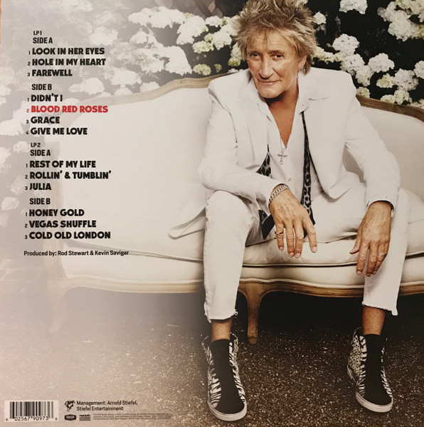 ROD STEWART-Blood Red Roses-Vinyl LP-Brand New/Still sealed_LAS0723048