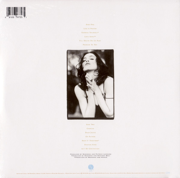 MADONNA-Like A Prayer (180g)-Vinyl LP-Brand New/Still sealed_LAS0723111