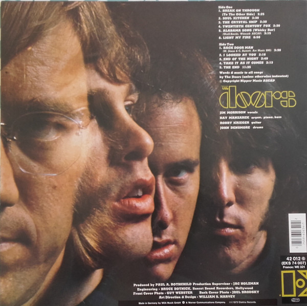 DOORS-Doors (Elektra)(Stereo)-180g Vinyl LP-Brand New/Still sealed_LAS0723009