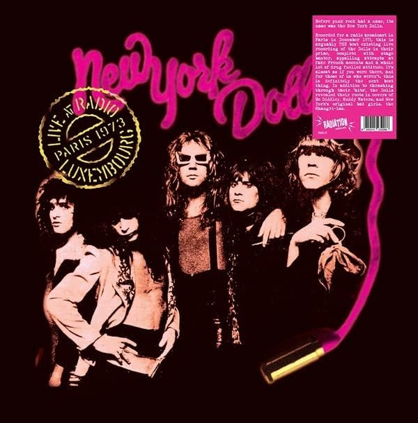 New York Dolls-Live at Radio Luxembourg, Paris 1974-Vinyl LP-Brand New/Still sealed_LAS0823218