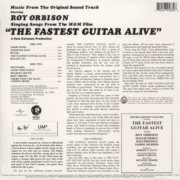 ORBISON, ROY / THE FASTEST GUITAR ALIVE--Vinyl LP-Brand New/Still sealed_TTT1023077