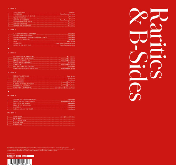 JOHN, ELTON / JEWEL BOX [RaRITIES & B-SIDES] (3LP box set)--Vinyl LP-Brand New/Still sealed_TTT1023053