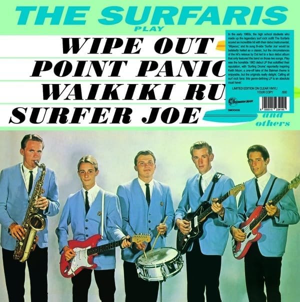 SURFARIS-Play (Numbered Edition) (Clear Vinyl)-Vinyl LP-Brand New/Still sealed_LAS1023157