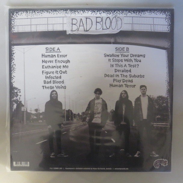 Clowns -Bad Blood (White vinyl)-VINYL LP-USED-SHLP_4141