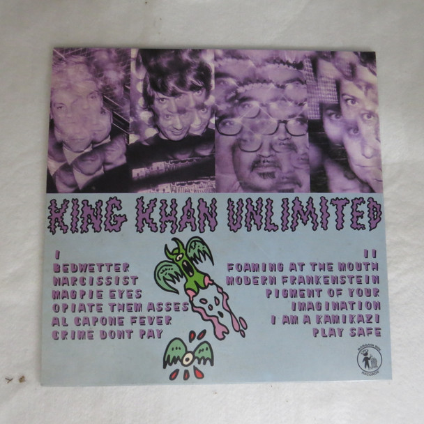 King Khan Unlimited-Opiate Them Asses (Marble vinyl)-VINYL LP-USED-SHLP_4176