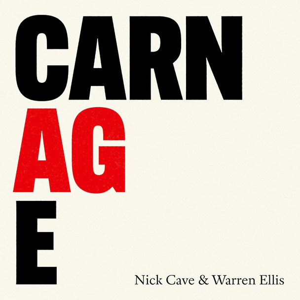 NICK CAVE & WARREN ELLIS (NICK CAVE & THE BAD SEEDS)-Carnage-Vinyl LP-Brand New/Still sealed_LAS1123282