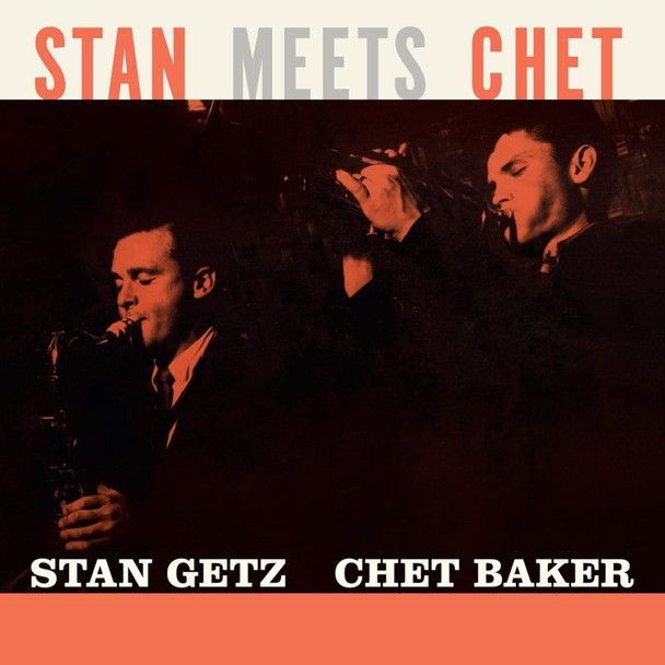 STAN GETZ & CHET BAKER-Stan Meets Chet (Limited Orange Vinyl)-Vinyl LP-Brand New/Still sealed_LAS1123263