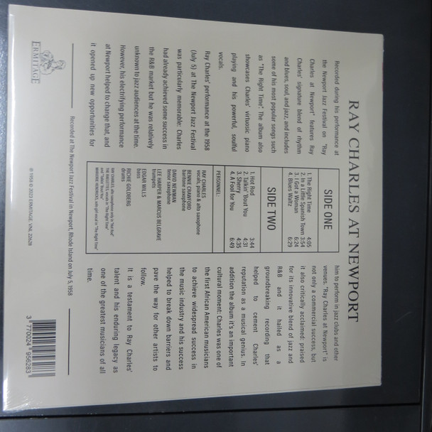 RAY CHARLES-Ray Charles At Newport (Clear Vinyl)-Vinyl LP-Brand New/Still sealed_LAS1123127