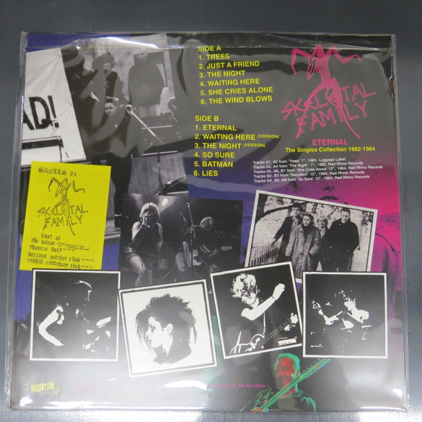 SKELETAL FAMILY-Eternal: The Singles Collection 1982-1984-Vinyl LP-Brand New/Still sealed_LAS1123201