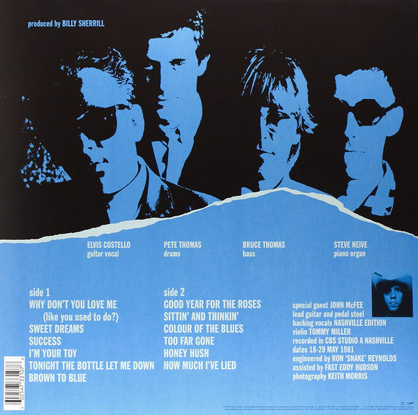 ELVIS COSTELLO & THE ATTRACTIONS-Almost Blue-Vinyl LP-Brand New/Still sealed_LAS1123183