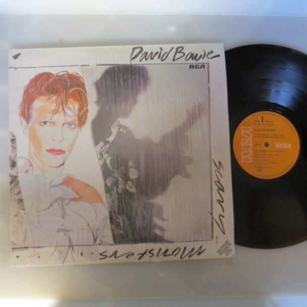 David Bowie-Scary Monsters (Aussie press)-VINYL LP-USED-SHLP_4354