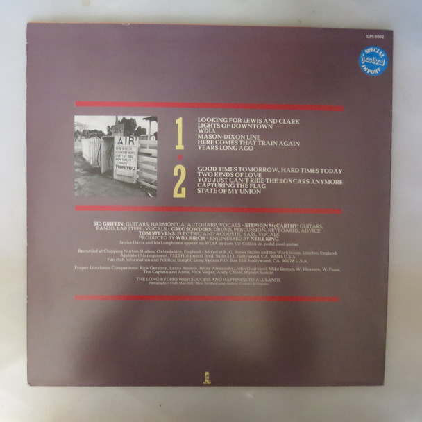 The Long Ryders-State Of Our Union-VINYL LP-USED-SHLP_4445
