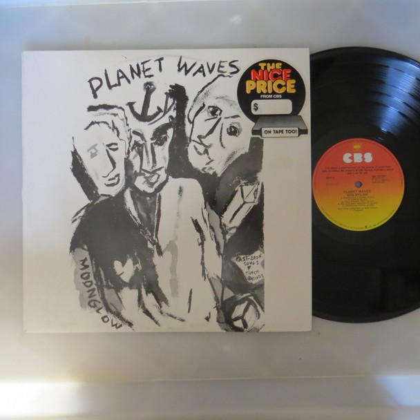 Bob Dylan-Planet Waves- (Aussie Promo press) VINYL LP-USED-SHLP_4497