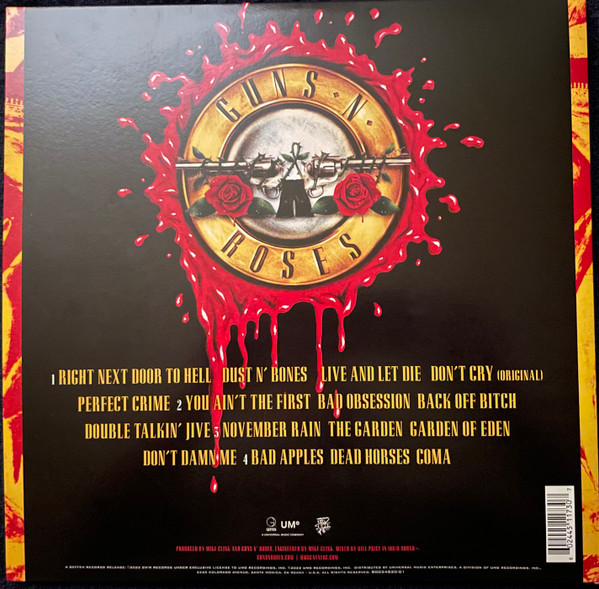 GUNS N' ROSES-Use Your Illusion Vol I (Remastered, Gatefold, 180 Gram)-Vinyl LP-Brand New/Still sealed_LAS0224111