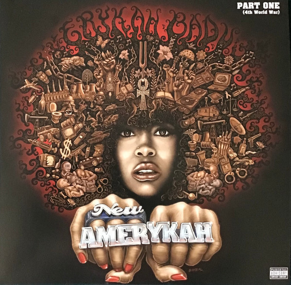 ERYKAH BADU-New Amerykah Part One (4th World War) (Purple Vinyl)-Vinyl LP-Brand New/Still sealed_LAS0224031