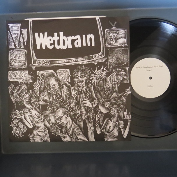 Wetbrain-Acoustic / Live At Mountaineer Skatepark-VINYL LP-NM-USED-SHLP_4532