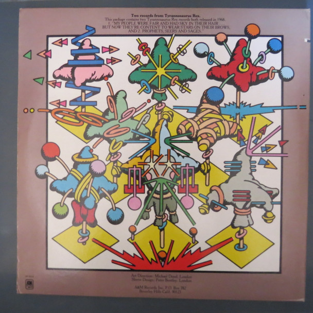 Tyrannosaurus Rex-(A Beginning) Prophets, Seers And Sages - The Angels Of All Ages / My People Were Fair And Had Sky In Their Hair... But Now They're Content To Wear Stars On Their Brows-VINYL LP-NM-USED-SHLP_4533