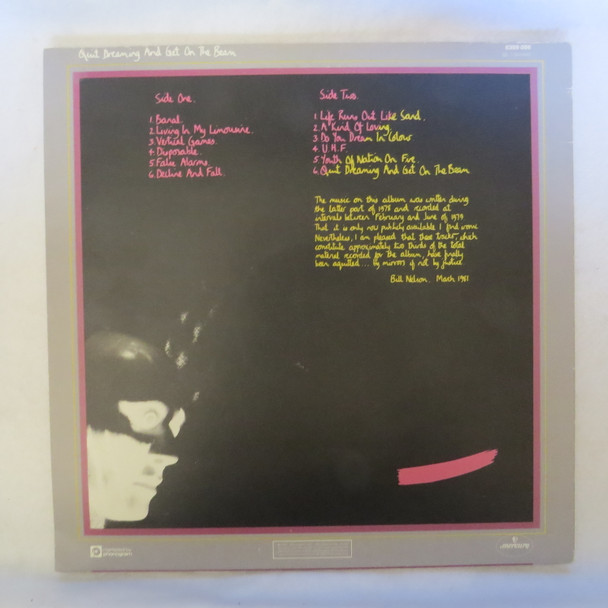 Bill Nelson-Quit Dreaming And Get On The Beam-VINYL LP-NM-USED-SHLP_4843