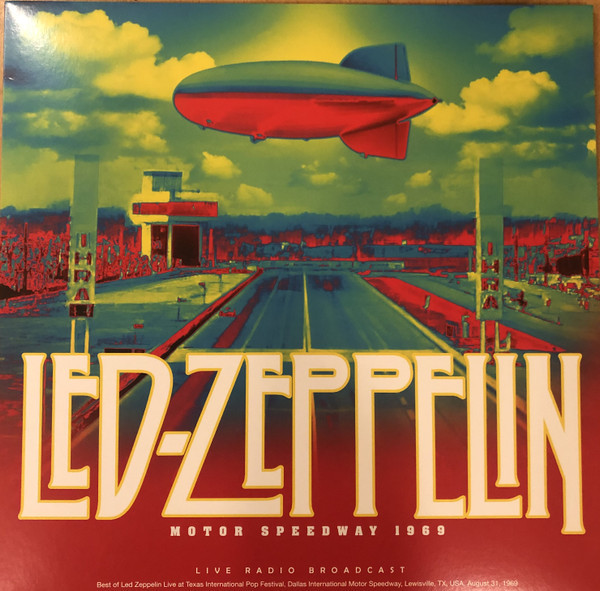 LED ZEPPELIN-Motor Speedway 1969 (Lime Transparent Vinyl)-Vinyl LP-Brand New/Still sealed_LAS0324039