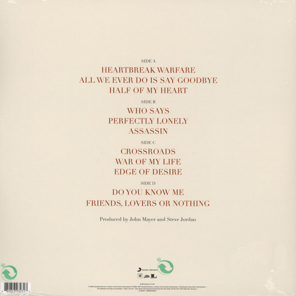 JOHN MAYER-Battle Studies-Vinyl LP-Brand New/Still sealed_LAS0324013