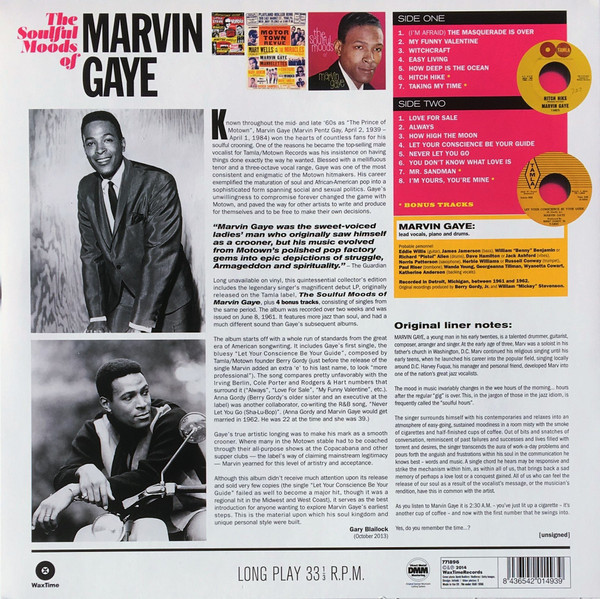 MARVIN GAYE-The Soulful Moods Of Marvin Gaye-Vinyl LP-Brand New/Still sealed_LAS0324042