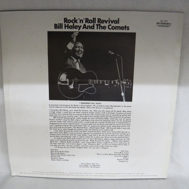 Bill Haley And His Comets-Rock 'N' Roll Revival-VINYL LP-USED-SHLP_4906