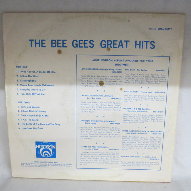 Bee Gees-Great Hits-VINYL LP-USED-SHLP_4911