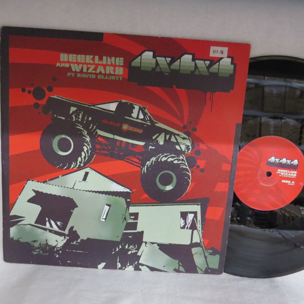 Deekline & Wizard-4x4x4-VINYL 12"-USED-SHLP_4920