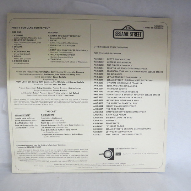 Sesame Street-Aren't You Glad You're You?-VINYL LP-USED-SHLP_4960