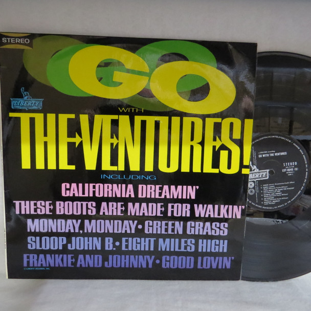 The Ventures-Go With The Ventures-VINYL LP-USED-SHLP_4962