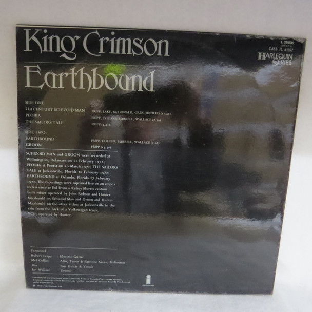 King Crimson-Earthbound-VINYL LP-USED-SHLP_5023