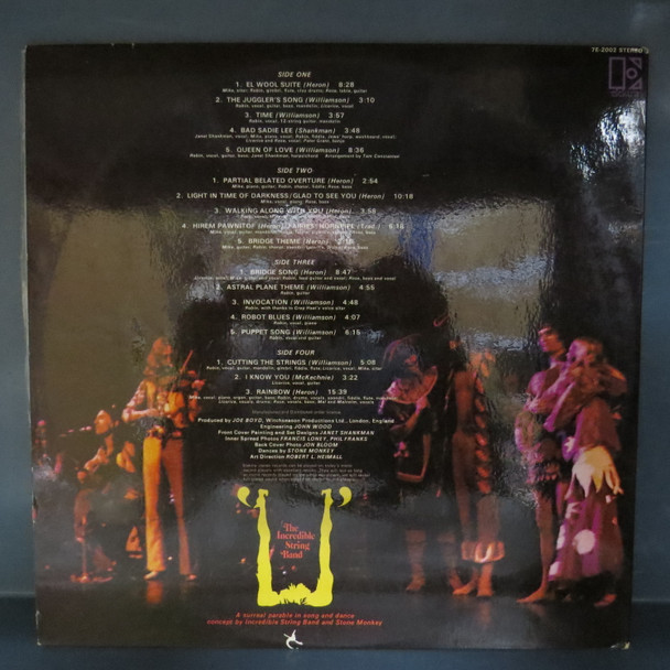 The Incredible String Band-U-VINYL LP-USED-SHLP_5089