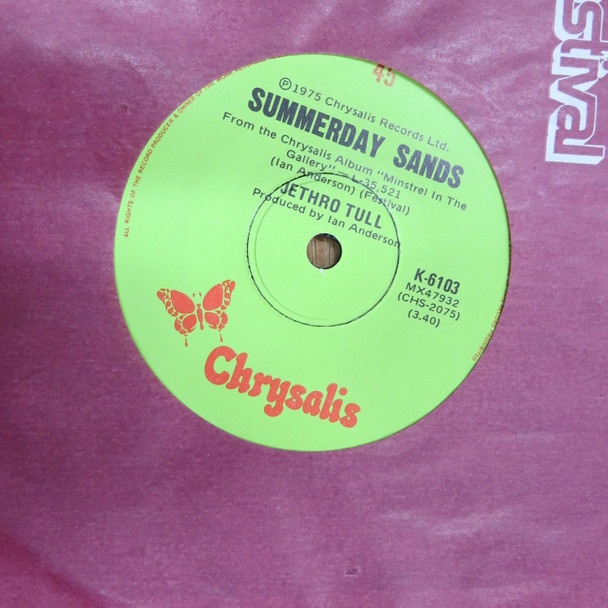 Jethro Tull-Minstrel In The Gallery-VINYL 7"-USED-SHLP_5102