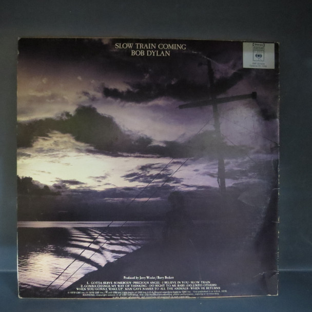 Bob Dylan-Slow Train Coming-VINYL LP-USED-SHLP_5119