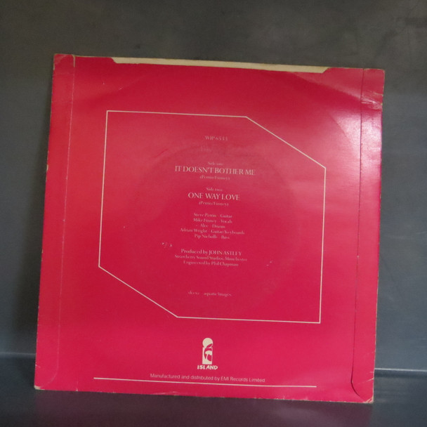 The Distractions-It Doesn't Bother Me-7" White vinyl single-USED-SHLP_5428