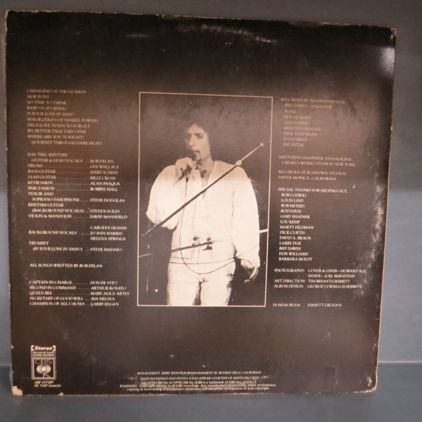 Bob Dylan-Street-Legal-VINYL LP-USED-SHLP_5299