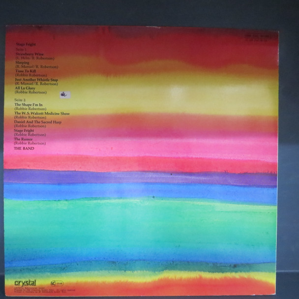 The Band-Stage Fright-VINYL LP-USED-SHLPDI100524_5325