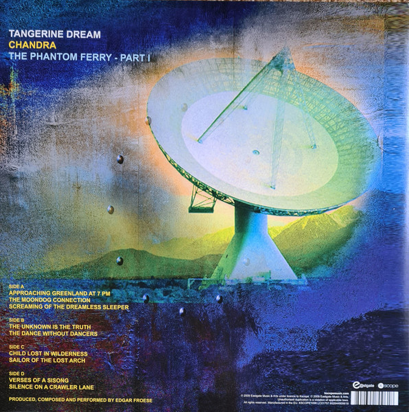 TANGERINE DREAM-Chandra: The Phantom Ferry - Pt 1-Vinyl LP-Brand New/Still sealed_LAS0624216