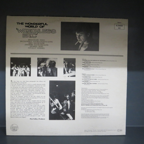 Wreckless Eric-The Wonderful World Of Wreckless Eric-VINYL LP-USED-SHLPDI150524_5368