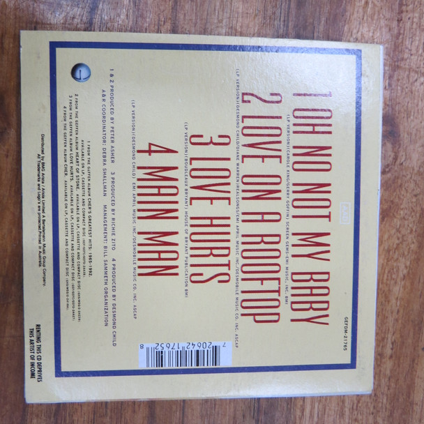 Cher-Oh No Not My Baby-CD single-USED-SHLP_5463