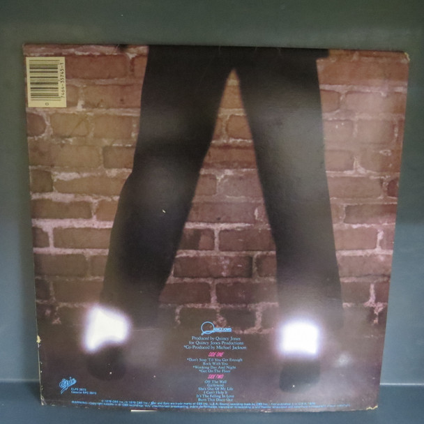 Michael Jackson-Off The Wall (with poster)-VINYL LP-USED-SHLP_5491