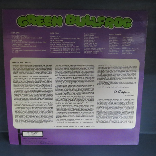 Green Bullfrog-Natural Magic-VINYL LP-USED-SHLP_5497