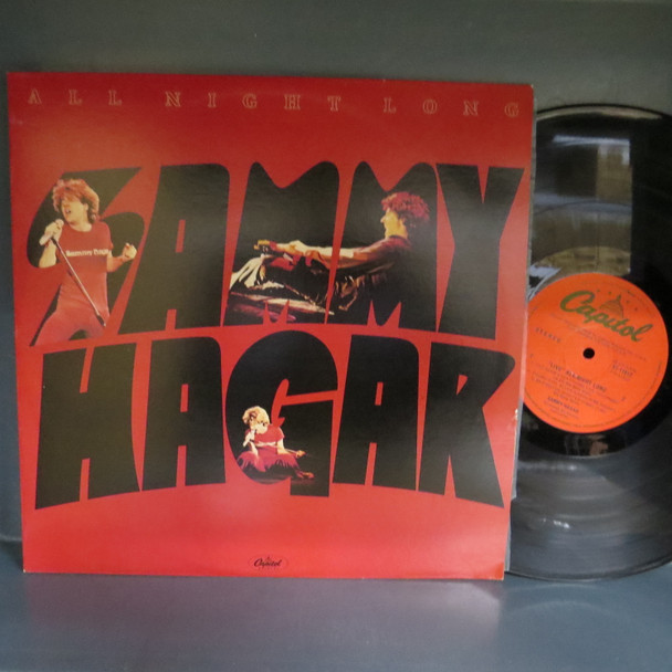 Sammy Hagar-All Night Long-VINYL LP-USED-SHLP_5532