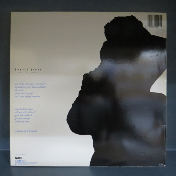 Howard Jones-One To One-VINYL LP-USED-SHLPDI290524_5637